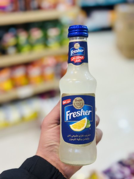 كولا فريش ليمون بدون سكر